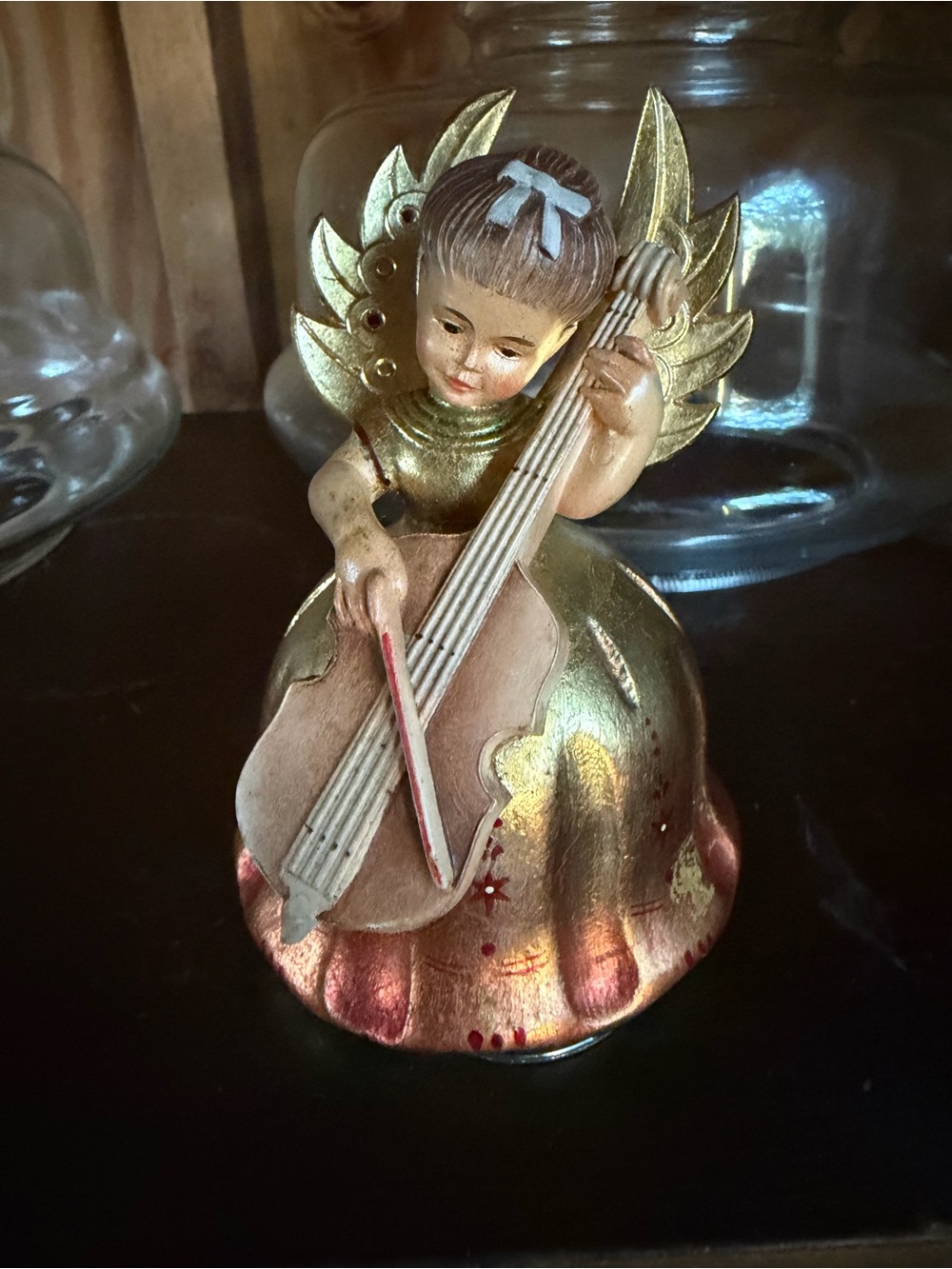refuge Gold and Green Music Box Base